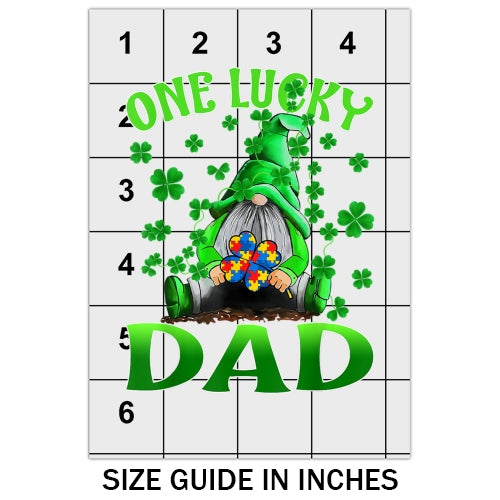 One Lucky Dad DTF