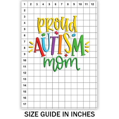 Proud Autism Mom Sublimation