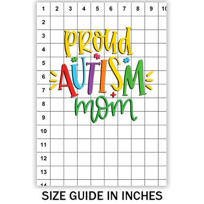 Proud Autism Mom Sublimation