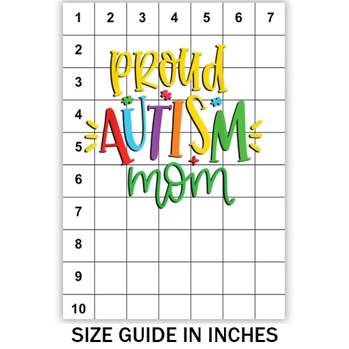 Proud Autism Mom Sublimation