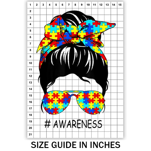 Autism Awareness Mom Sublimation