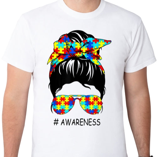 Autism Awareness Mom Sublimation