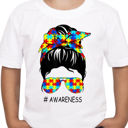 Autism Awareness Mom Sublimation