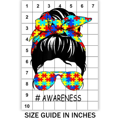 Autism Awareness Mom Sublimation