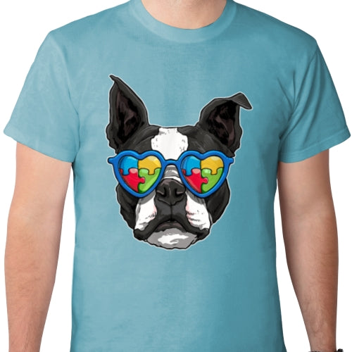 Autism Aware French Bulldog DTF