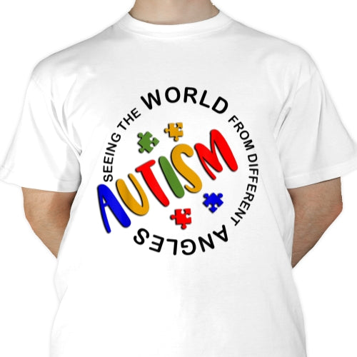 Autism Aware from Different Angles Sublimation