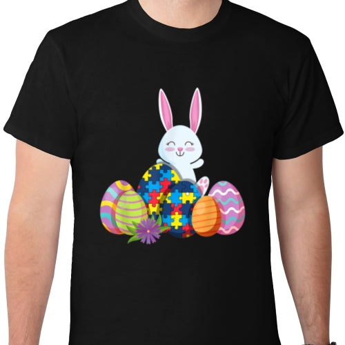 Easter Bunny Autism Aware DTF