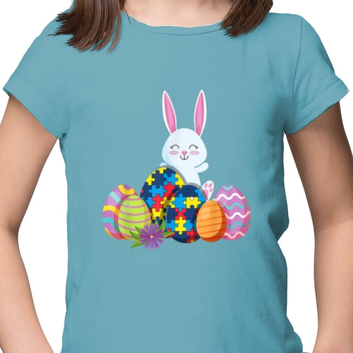 Easter Bunny Autism Aware DTF