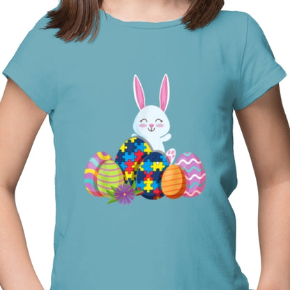 Easter Bunny Autism Aware DTF