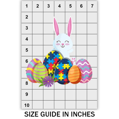 Easter Bunny Autism Aware DTF