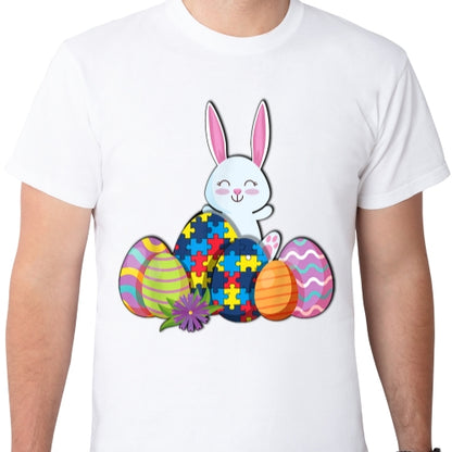 Easter Bunny Autism Aware Sublimation