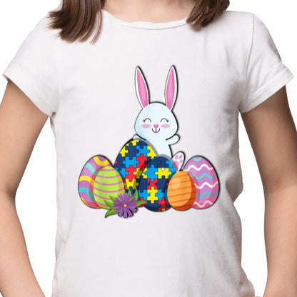 Easter Bunny Autism Aware Sublimation