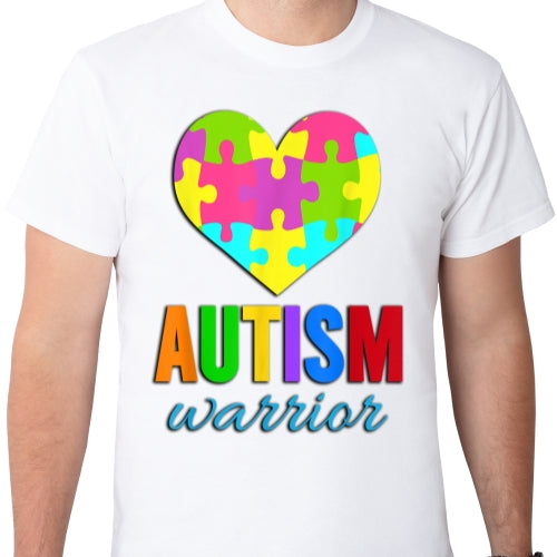 Autism Warrior Sublimation