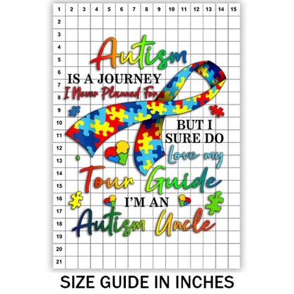 Autism aware Uncle Sublimation