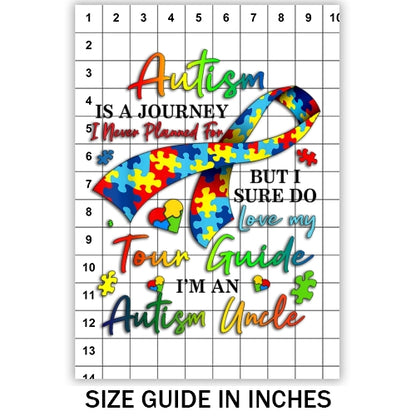 Autism aware Uncle Sublimation