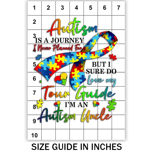 Autism aware Uncle Sublimation