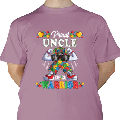 Autism Aware Proud Uncle DTF