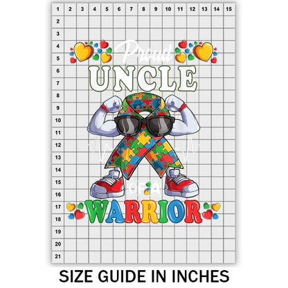 Autism Aware Proud Uncle DTF