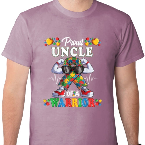 Autism Aware Proud Uncle DTF