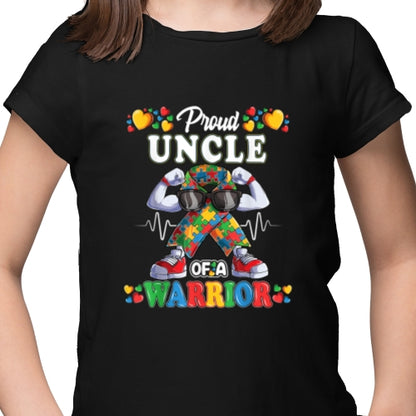 Autism Aware Proud Uncle DTF