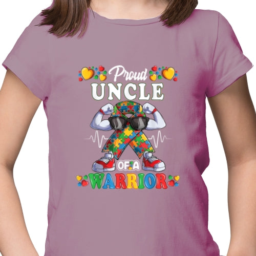 Autism Aware Proud Uncle DTF