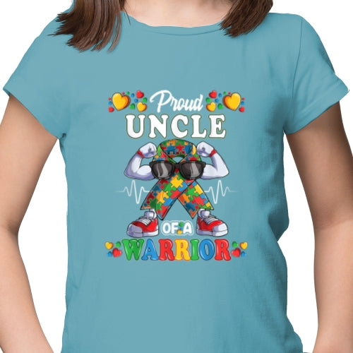 Autism Aware Proud Uncle DTF