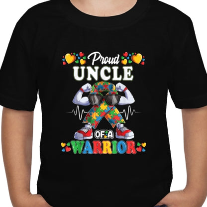 Autism Aware Proud Uncle DTF