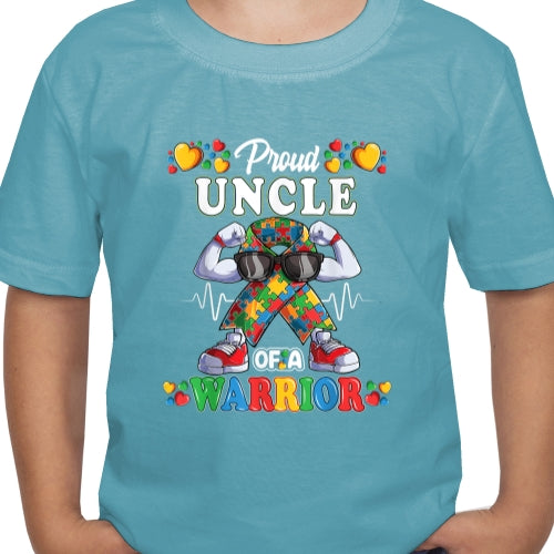 Autism Aware Proud Uncle DTF