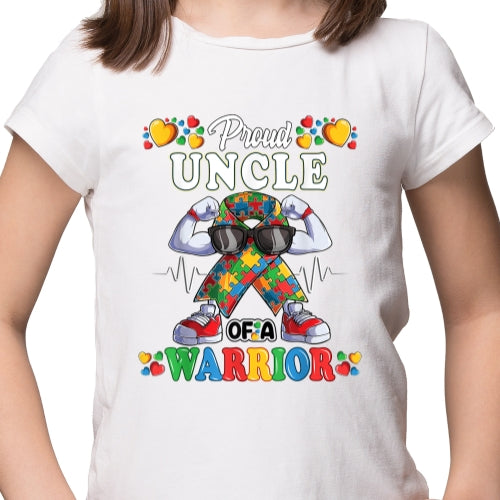 Autism Aware Proud Uncle Sublimation