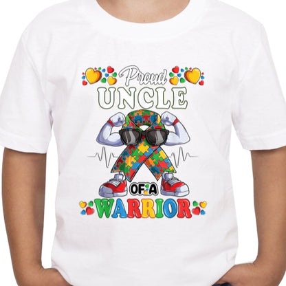 Autism Aware Proud Uncle Sublimation