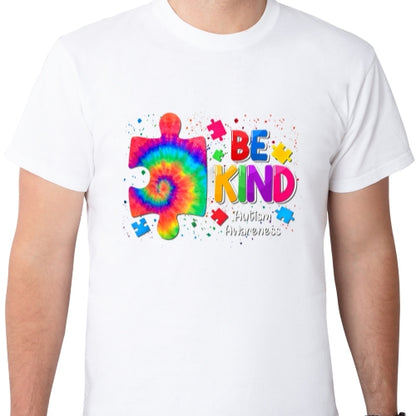 Autism Aware Be Kind Sublimation