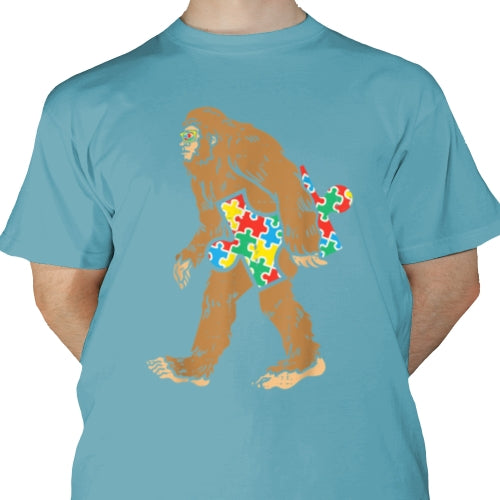 Autism aware Bigfoot DTF