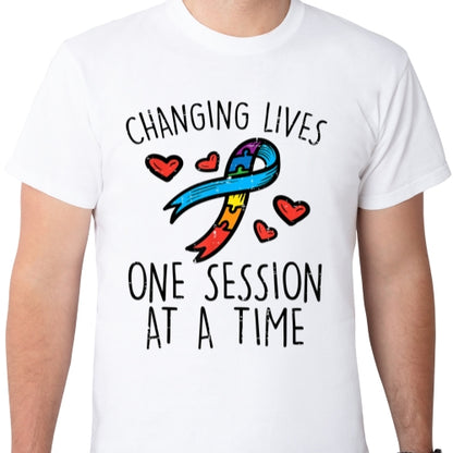 Autism Aware Changing Lives Sublimation