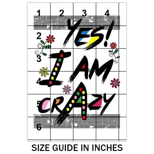 Yes I am Crazy Sublimation