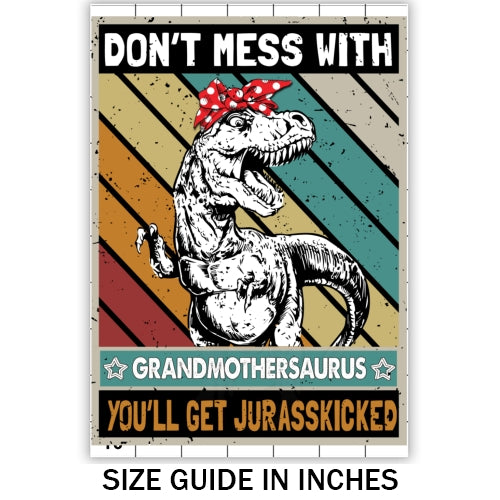 Grandmothersaurus Sublimation