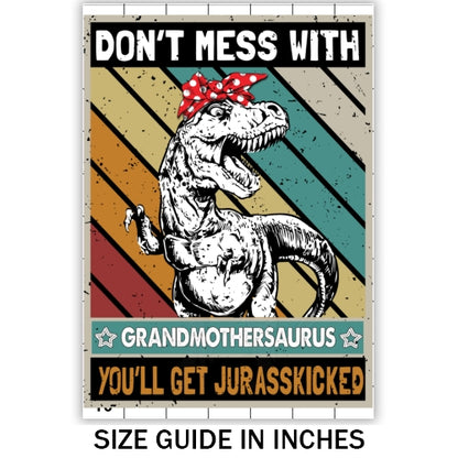 Grandmothersaurus Sublimation