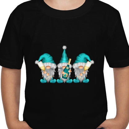 Christmas Champagne Gnomes DTF