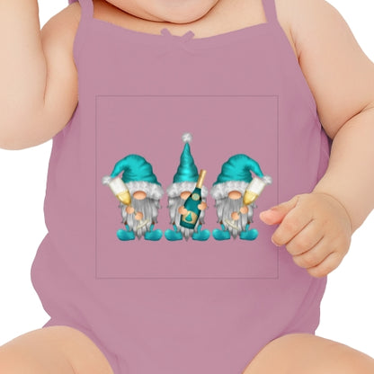 Christmas Champagne Gnomes DTF