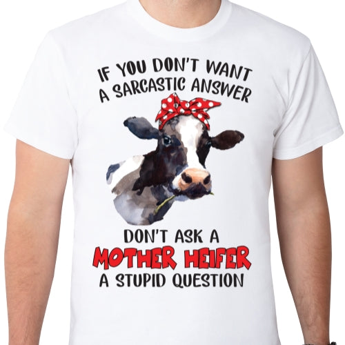 Mother Heifer Sublimation