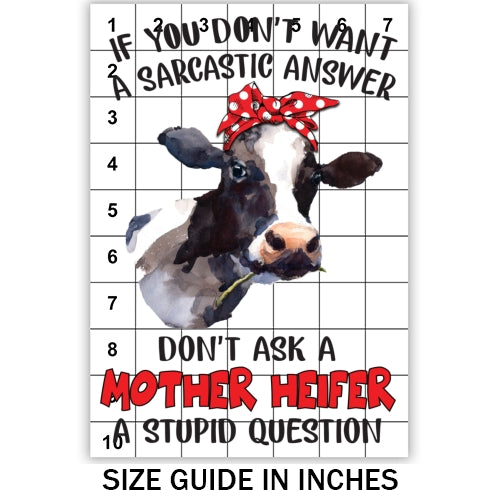 Mother Heifer Sublimation
