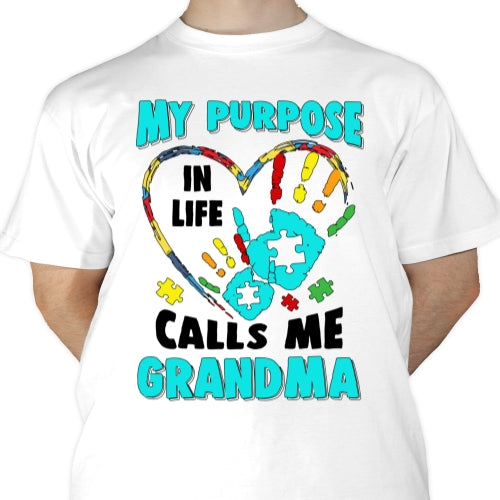 Autism Aware Grandma Sublimation