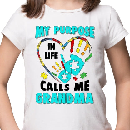 Autism Aware Grandma Sublimation