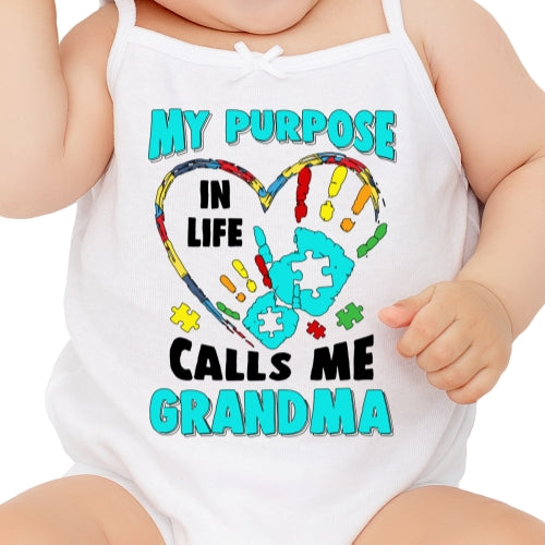 Autism Aware Grandma Sublimation