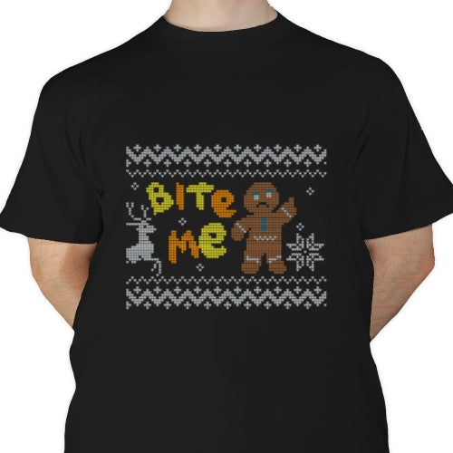 Bite Me Ugly Sweater DTF