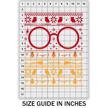 Harry Potter Ugly Sweater 02 DTF