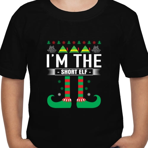 Short Elf Ugly Sweater DTF