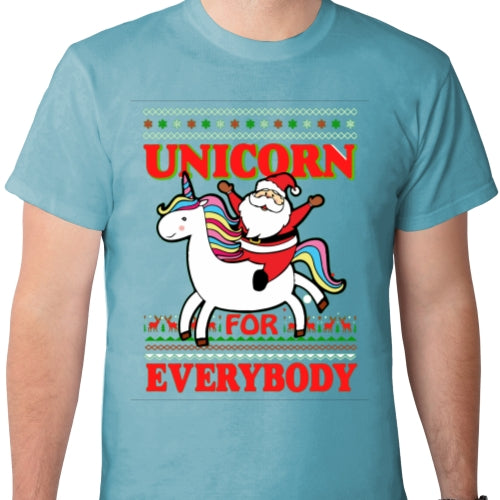 Unicorn for Everybody Ugly Sweater DTF