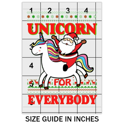 Unicorn for Everybody Ugly Sweater DTF