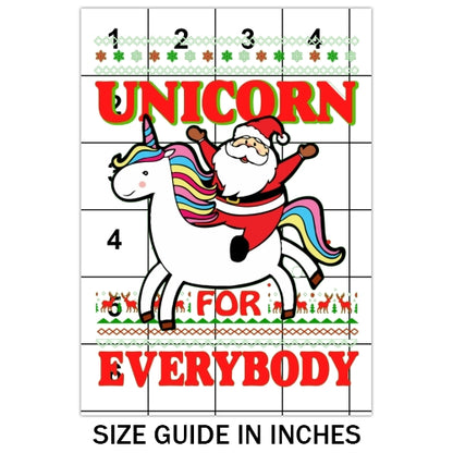 Unicorn for Everybody Ugly Sweater Sublimation