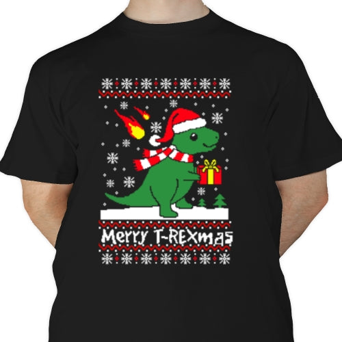 T-Rex Ugly Sweater DTF